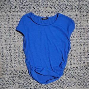 Elegant Blue Women's Tank Top